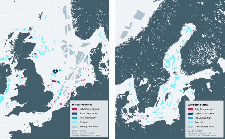 OWF_Development_NorthSea_BalticSea