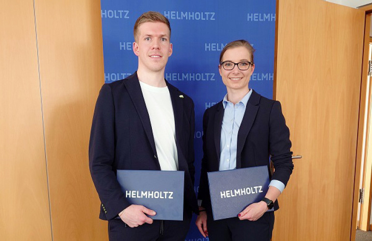 Nils Christiansen und Zina Kallien